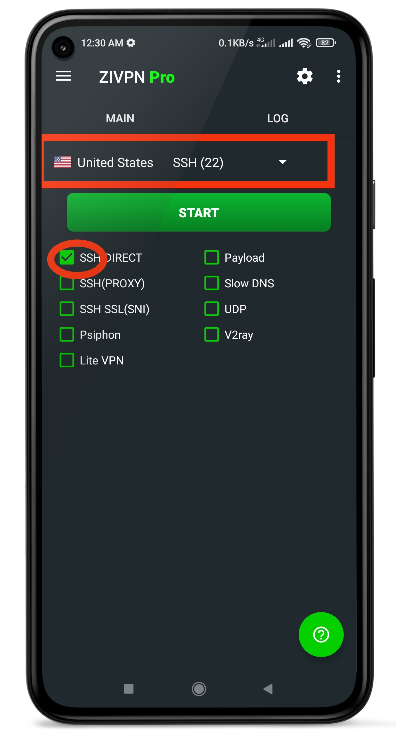 Free SSH Account Setup Step 2